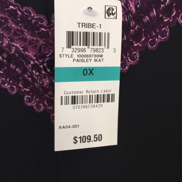 International Concepts Handkerchief Hem Midi Dress - Picture 4 of 5